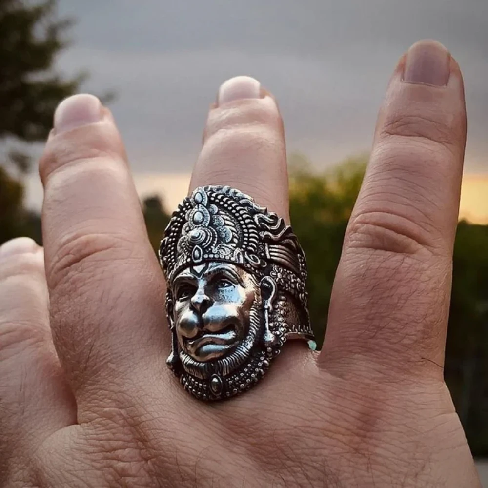 Jeezsa Hanuman Finger Ring For Boys & Girls Stylish Rings