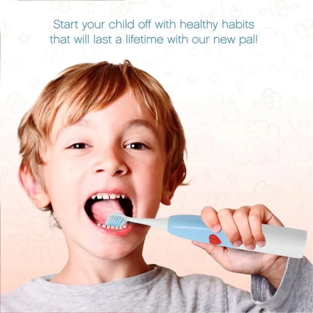JEEZSA Electric Toothbrush Battery Operate For Home & Travelling Use (1 Pc)