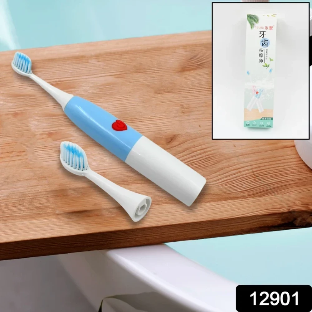 JEEZSA Electric Toothbrush Battery Operate For Home & Travelling Use (1 Pc)