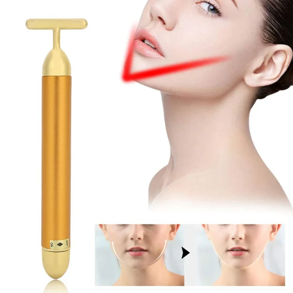 JEEZSA Golden Energy Face Massager (1 Pc)