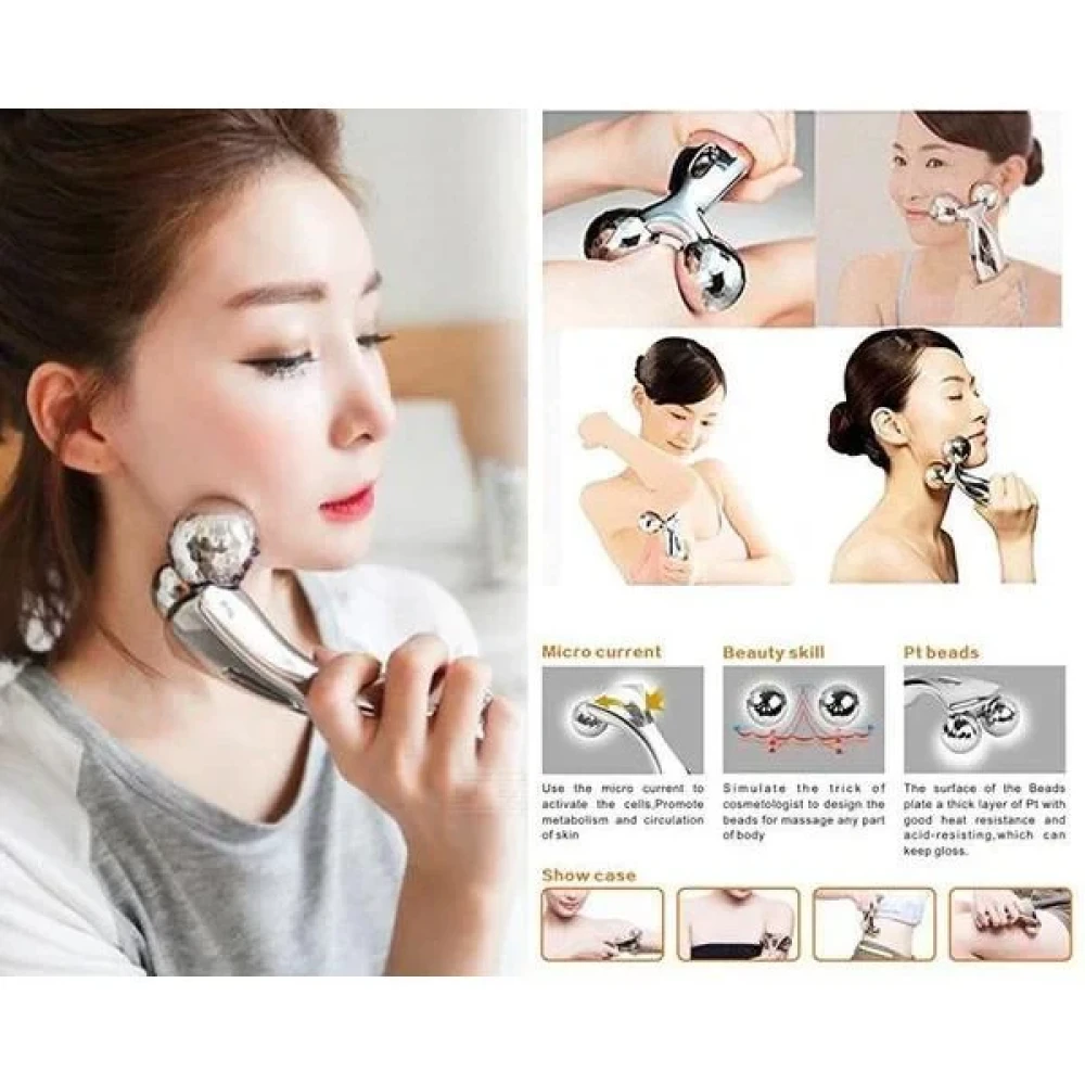 JEEZSA 3D Roller Face Massager