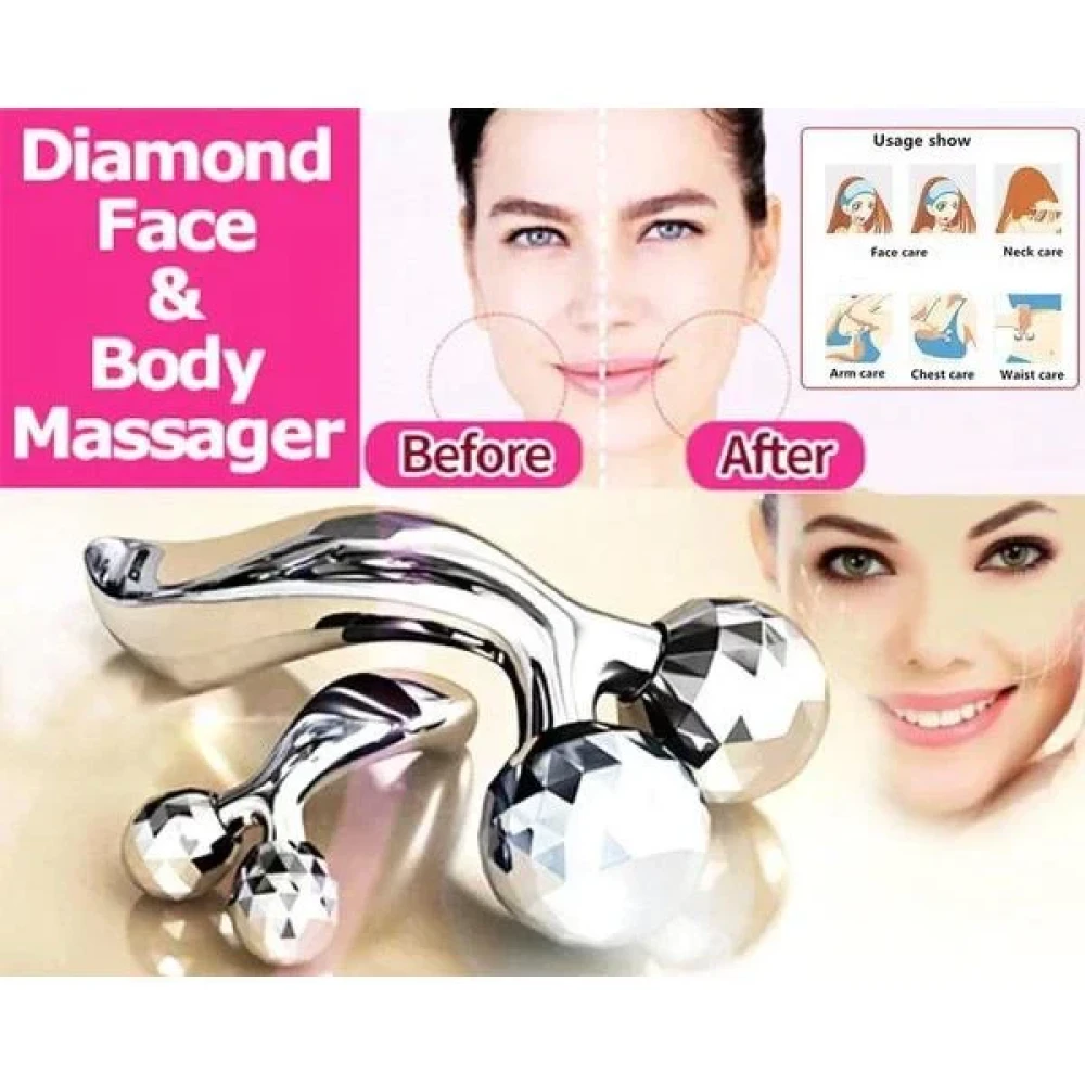 JEEZSA 3D Roller Face Massager