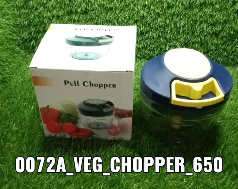 JEEZSA Chopper with Blades for Effortlessly Chopping Vegetables and Fruits for Your Kitchen (650ml)