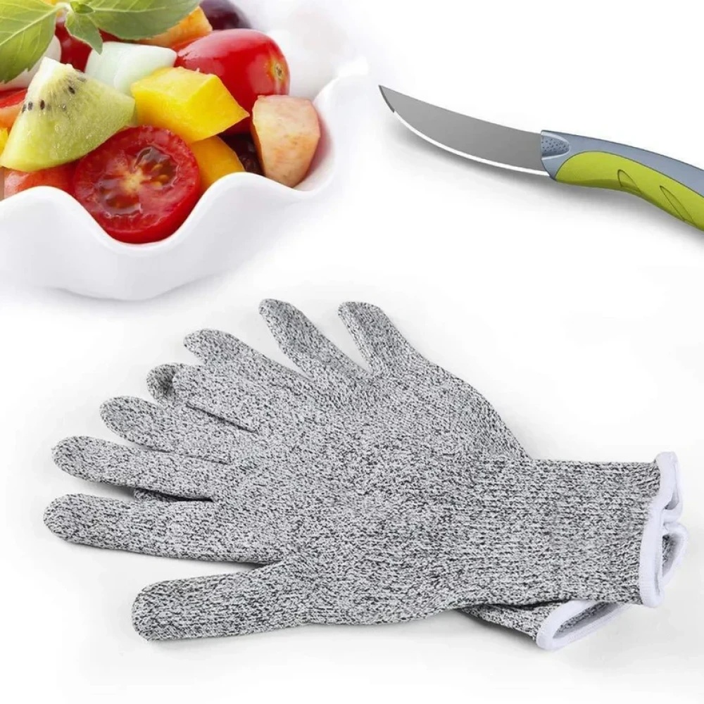 JEEZSA Anti Cutting Resistant Hand Safety Cut-Proof Protection Gloves (Multicolour)