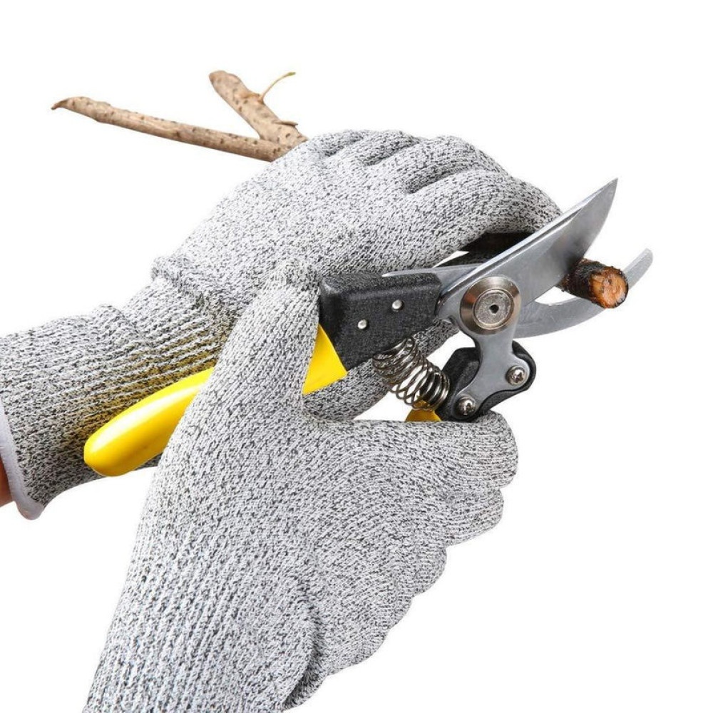 JEEZSA Anti Cutting Resistant Hand Safety Cut-Proof Protection Gloves (Multicolour)