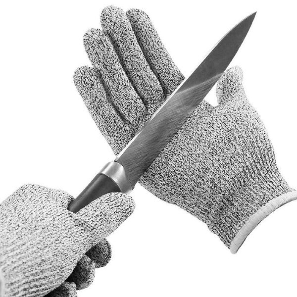 JEEZSA Anti Cutting Resistant Hand Safety Cut-Proof Protection Gloves (Multicolour)