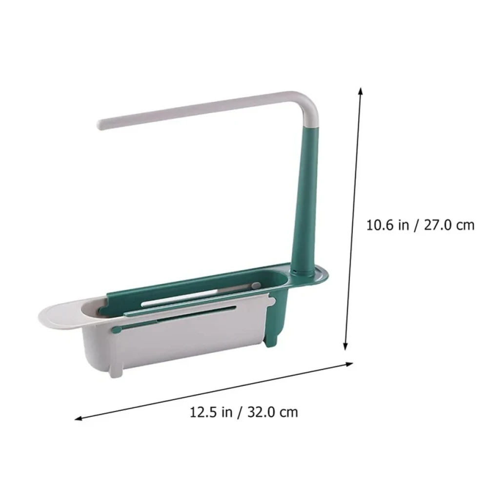 JEEZSA Expandable Kitchen Drying Basket Rack for Kitchen Use (1 Pc)