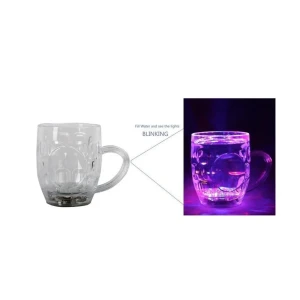 JEEZSA Led Glass Cup (Rainbow Color)