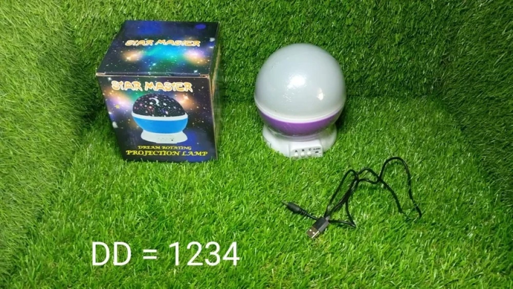 JEEZSA Colour Changing Good Night Star Master Rotating Projection Night Lamp